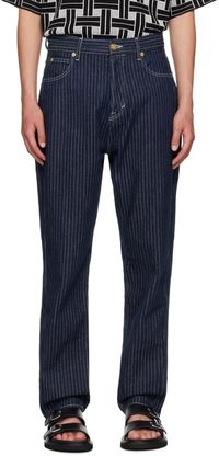 Kenzo Jean fuselé bleu