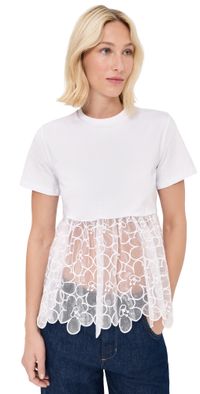 Cecilie Bahnsen Connie Tee White L