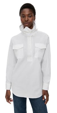 A. L.C. Wells Top White L