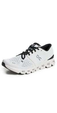On Cloud X 4 Sneakers Ivory/Black 8
