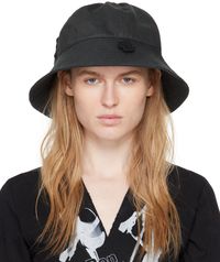Song for the Mute Black Daisy Bucket Hat