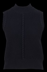 Maison 123 - Pull sans manches en coton mélangé - Taille XL - Violet