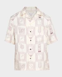 Men's Federico Twill Short-Sleeve Shirt