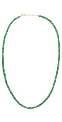 JIA JIA May Emerald Beaded Necklace Emerald One Size