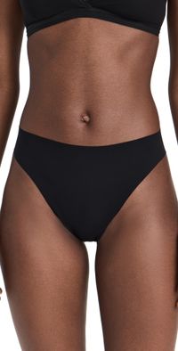 Cosabella High Waist Thong Black S/M