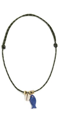 Eliou Ollie Necklace Blue One Size