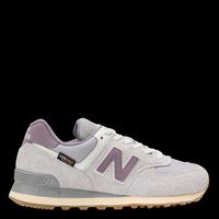 New Balance - Baskets basses en cuir mélangé - Taille 41,5 - Beige
