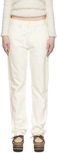 Gabriela Hearst White Anthony Jeans