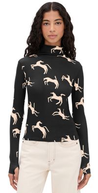 Carolina K Sur Top Black Cream XXXL