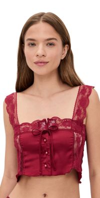 Kat the Label Cindy Camisole Rhubarb L
