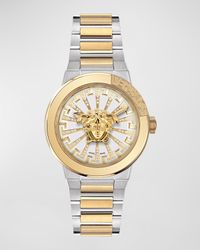 38mm Medusa Infinite Watch with Bracelet Strap, Two Tone