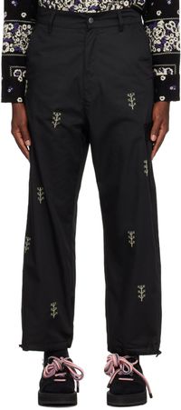 ADISH Pantalon cargo Shajar noir