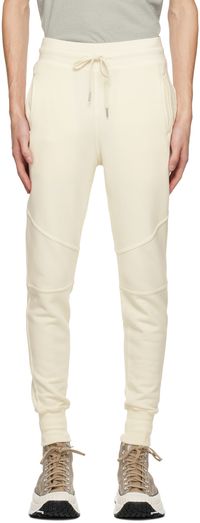John Elliott Pantalon de détente fuselé blanc cassé