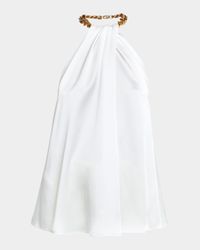 Chain Halterneck Top