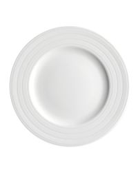 Cambridge Stripe Rimmed Salad Plates, Set of 4