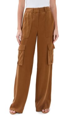 Veronica Beard Saul Cargo Pants Whisky 4