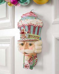 Sweet Delights Nutcracker Doorknocker