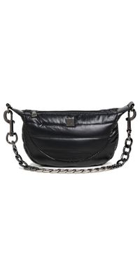 Think Royln Tiny Dancer Crossbody Bag Pearl Black One Size