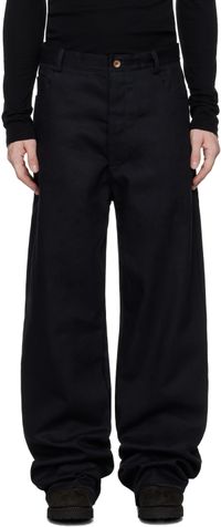 A Diciannoveventitre Black Mark Jeans