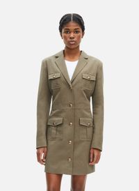 The Kooples - Robe style officier - Taille 40 - Vert