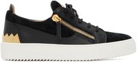 Giuseppe Zanotti Black Frankie Shark Sneakers