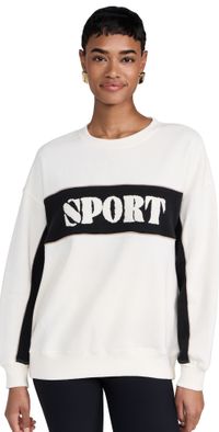 Z Supply Sport Sweatshirt Sandstone XS