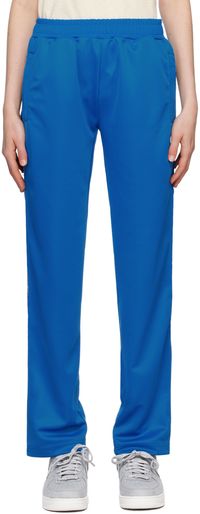 Billionaire Boys Club Blue Straight-Leg Track Pants