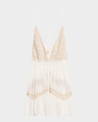 Kerry Crochet-Trim Mini Dress