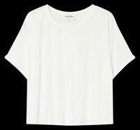 Grace Et Mila - Tee-shirt ample à manches 3/4 - Taille L - Blanc