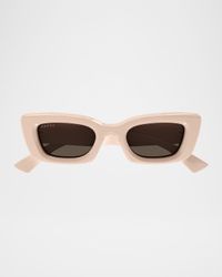 Plastic Rectangular Sunglasses