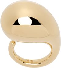 Bottega Veneta Gold Drop Ring