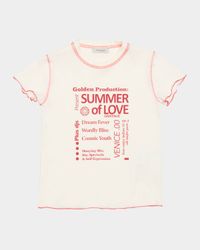 Girl's Journey Graphic Logo-Print T-Shirt, Size 4-12