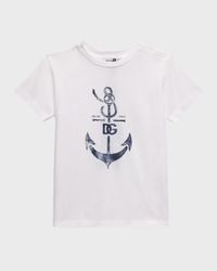 Boy's Anchor Graphic T-Shirt, Size 12M-30M