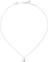 Vivienne Westwood Silver London Orb Pendant Necklace