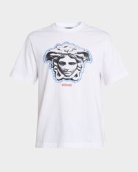 Men's Sculptural Medusa Cotton Jersey T-Shirt