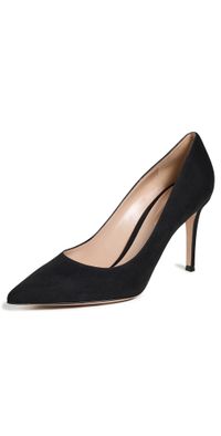 Gianvito Rossi Gianvito Camoscio Pumps 85mm Black 36.5