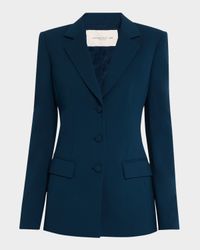 Single-Breasted Tailored Blazer