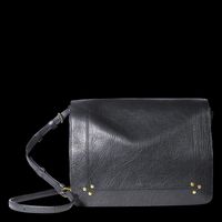 Jerome Dreyfuss - Besace en cuir - Taille Unique - Noir