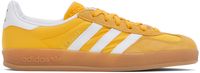 adidas Originals Yellow & White Gazelle Indoor Sneakers