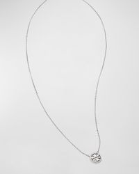 Miller Pave Logo Delicate Necklace