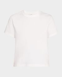 Short-Sleeve Pima Cotton Crewneck T-Shirt