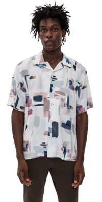 rag & bone Avery Printed Shirt Gpnt XXL
