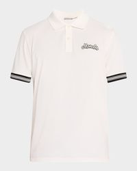 Men's Cotton Logo Polo Shirt