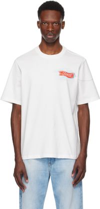 AMIRI White 'AMIRI For the World' T-shirt