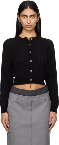 A.P.C. Black Milo Cardigan