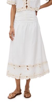 RAILS Sol Skirt White S