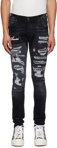 AMIRI Black Artisanal Jeans