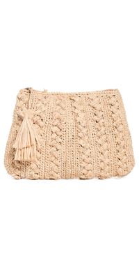 Mar Y Sol Ivy Clutch Natural One Size