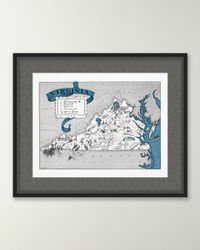 Pictorial Map of Virginia