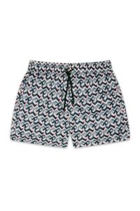 Apnee - Short de bain imprimé ceinture élastique - Taille 2XL - Vert